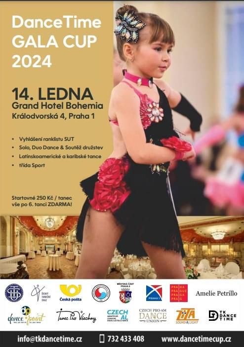 První akce v novém roce – Dance Time Gala Cup 2024