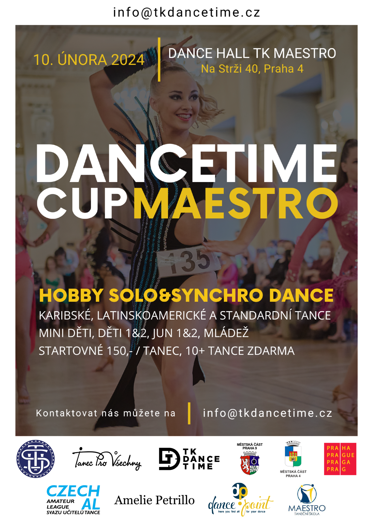 Již tuto sobotu – Dance Time Cup Maestro